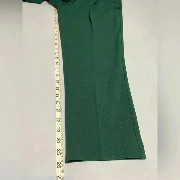 Cupcakes and Cashmere High Waist Green Pants with Sash in Size Medium. - Picture 7 of 10
